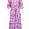 Tuckernuck - Pink & Purple Floral Maxi Dress Sz XXL