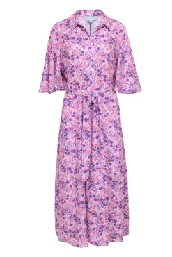 Tuckernuck - Pink & Purple Floral Maxi Dress Sz XXL