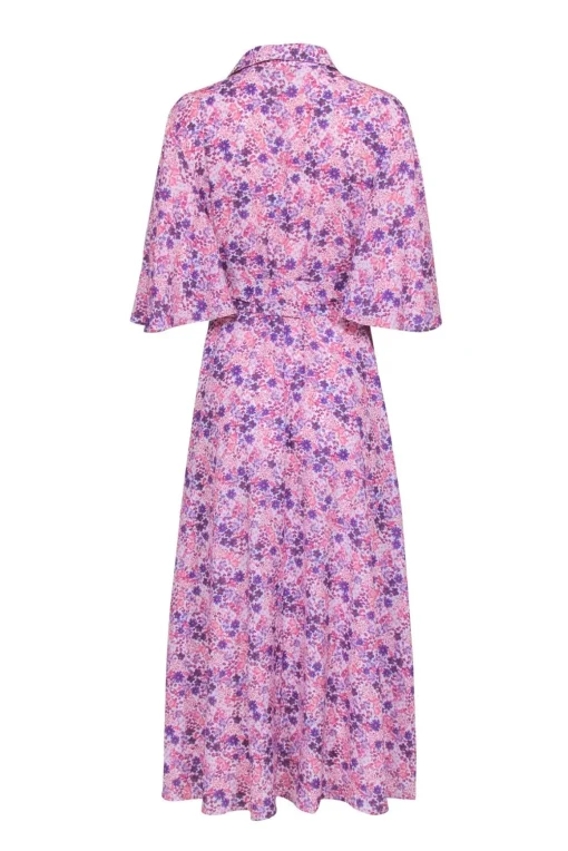 Tuckernuck - Pink & Purple Floral Maxi Dress Sz XXL
