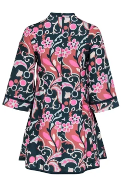 Tuckernuck - Teal & Pink Paisley Print 