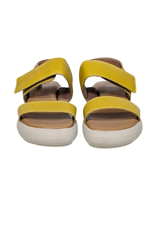 UnLace - Yellow & Cream Strappy Sandals Sz 10