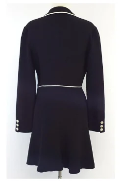 Valentino - Black & White Suit Dress Sz 10