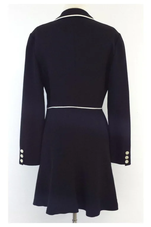 Valentino - Black & White Suit Dress Sz 10