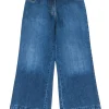 Valentino - Blue Washed Flare Leg Denim Jeans Sz 6