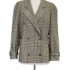 Valentino - Grey Printed Blazer Sz 10