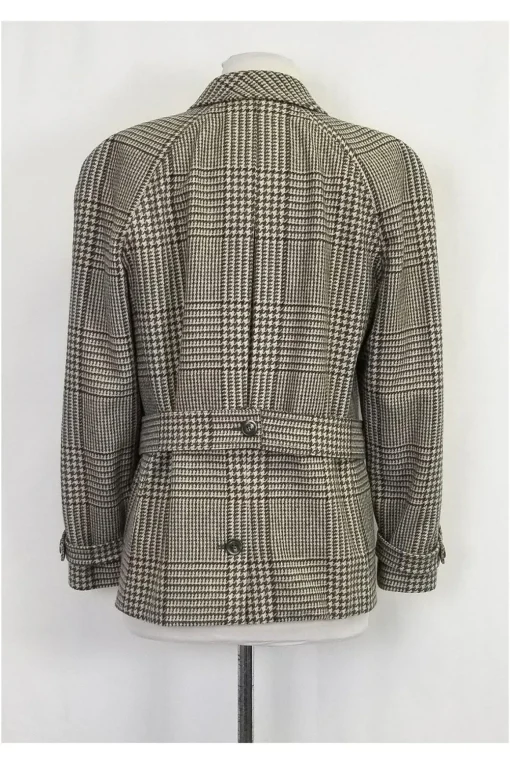 Valentino - Grey Printed Blazer Sz 10