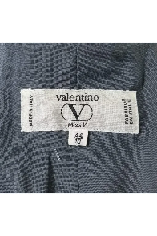 Valentino - Grey Printed Blazer Sz 10