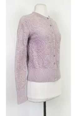 Valentino - Periwinkle Button-Up Cardigan Sz 4