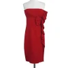 Valentino - Red Strapless Ruffle Dress Sz 10