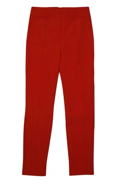 Veronica Beard - Flame Red Slim Leg "Honolulu" Pant Sz 4