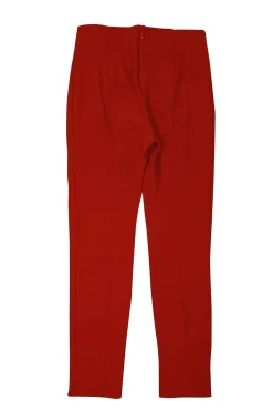 Veronica Beard - Flame Red Slim Leg "Honolulu" Pant Sz 4