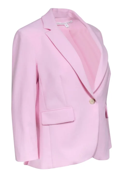 Veronica Beard - Light Pink Single Breasted Blazer Sz 10