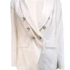 Veronica Beard - Off-White Linen Blend Blazer Sz 12