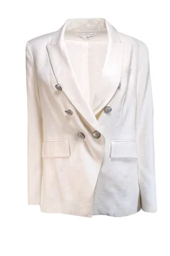 Veronica Beard - Off-White Linen Blend Blazer Sz 12