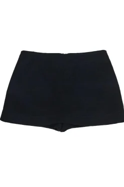 Victoria Beckham - Navy Cotton Blend Skort Sz 8