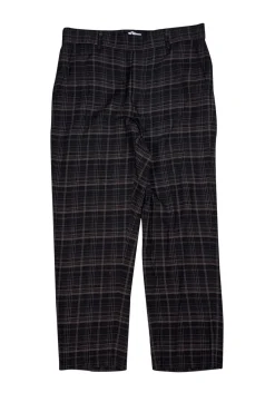 Vince - Black, Brown, & Beige Plaid Pants Sz L