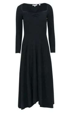 Vince - Black Long Sleeve Midi Dress Sz 0