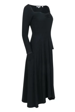 Vince - Black Long Sleeve Midi Dress Sz 0