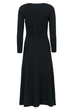 Vince - Black Long Sleeve Midi Dress Sz 0