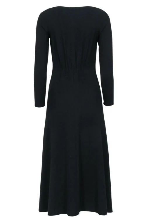 Vince - Black Long Sleeve Midi Dress Sz 0