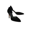 Vince - Black Suede Cut-Out Heels Sz 9.5