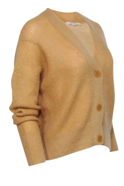 Vince - Camel Mohair Blend Cardigan Sz S
