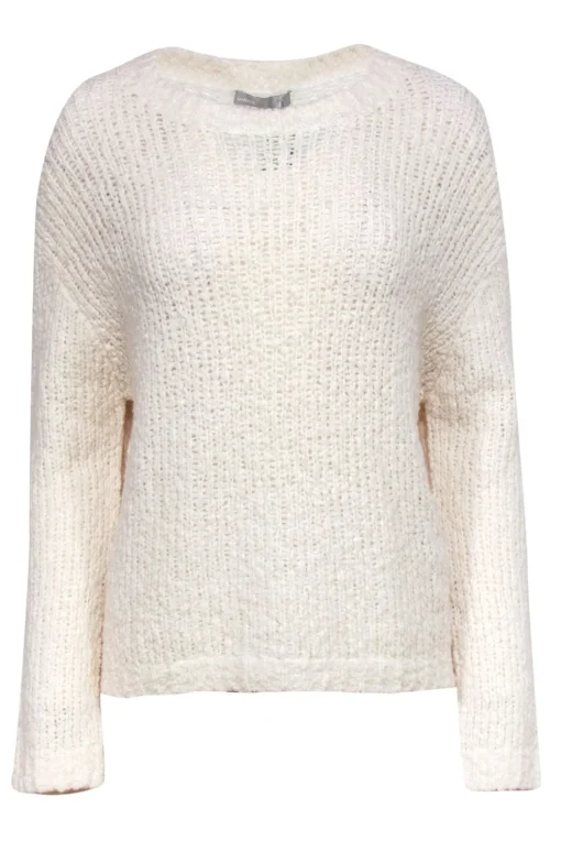 Vince - Cream Knit Sweater Sz M