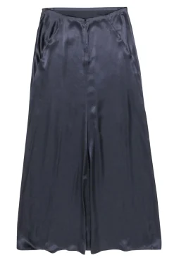 Vince - Grey Satin Slip Maxi Skirt Sz 6