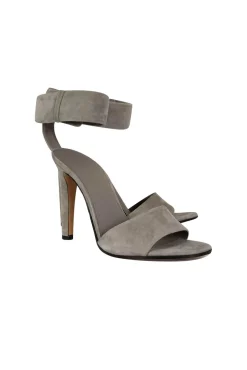 Vince - Grey Suede Ankle Pumps Sz 8