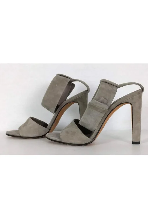 Vince - Grey Suede Ankle Pumps Sz 8