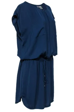 Vince - Navy Drop Waist Dress Sz L