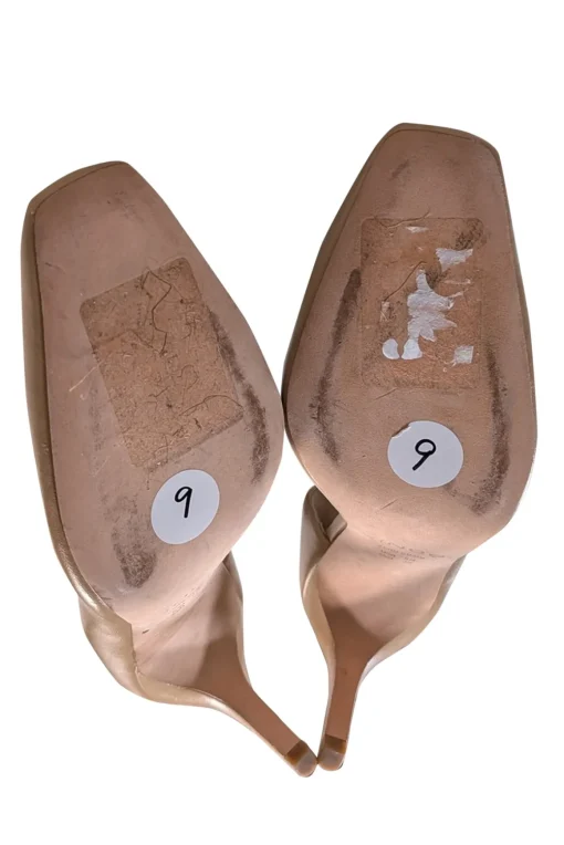 Vince - Nude Leather Basic Pumps Sz 9