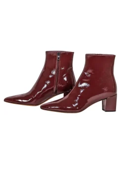 Vince - Red Wine Patent Leather 
