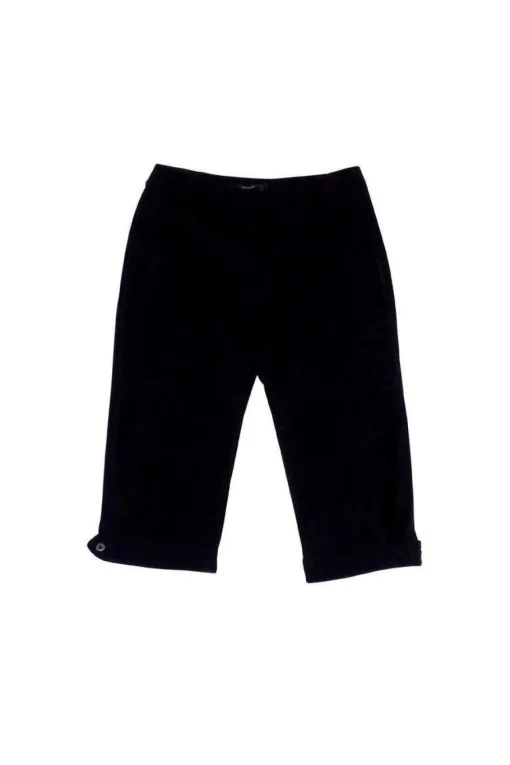Weekend Max Mara - Black Cropped Wool Blend Pants Sz 4