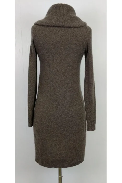 White & Warren - Cashmere Taupe Dress Sz S