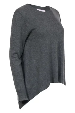White & Warren - Olive Green Cashmere Sweater Sz M
