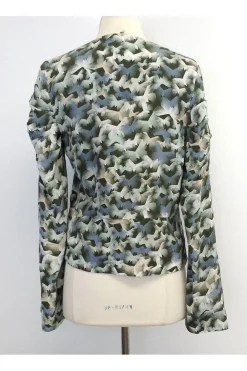 Winter Kate - Multicolor Print Silk Jacket Sz XS