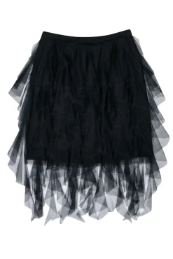 Worth New York - Blue Tulle Layered Skirt Sz 4