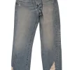 3x1 NYC - Light Wash Distressed Raw Hem Jeans Sz 2
