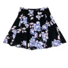 Yumi Kim - Black Floral A-Line Skirt Sz S