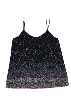 Yumi Kim - Spotted Spaghetti Strap Silk Tank Sz S