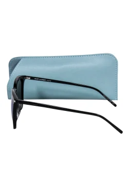 Yves Saint Laurent - Black Thin Frame Sunglasses