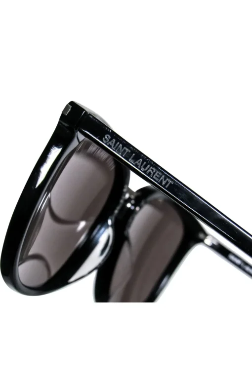 Yves Saint Laurent - Black Thin Frame Sunglasses