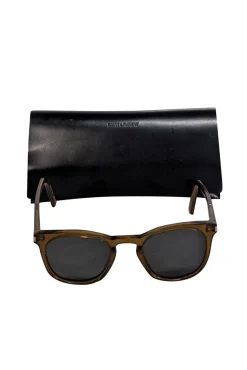 Yves Saint Laurent - Brown Translucent Sunglasses