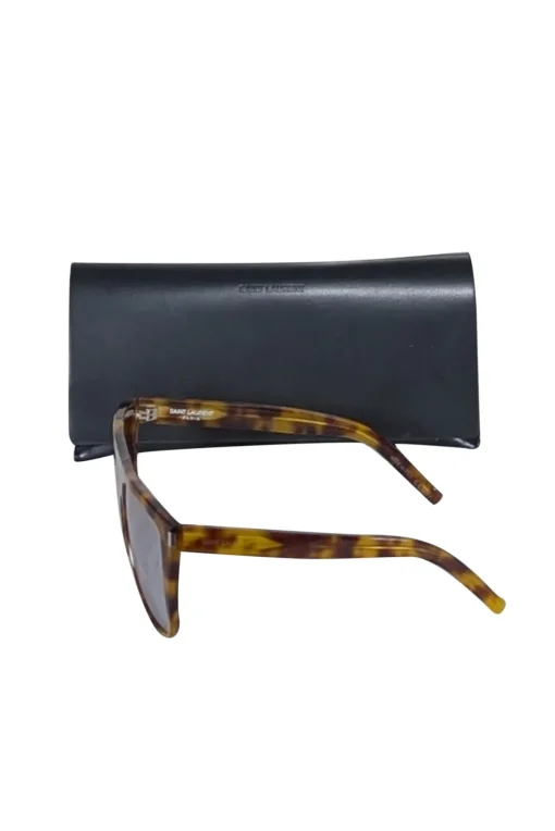 Yves Saint Laurent - Light Brown Tortoise Sunglasses
