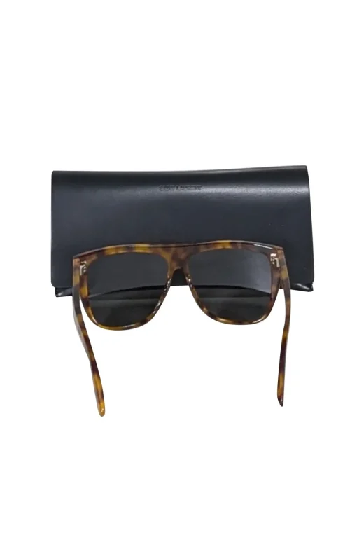 Yves Saint Laurent - Light Brown Tortoise Sunglasses