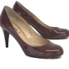 Yves Saint Laurent - Taupe Patent Leather Heels Sz 5.5