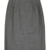 Yves Saint Laurent - Vintage Black & White Skirt Sz 8