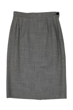 Yves Saint Laurent - Vintage Black & White Skirt Sz 8