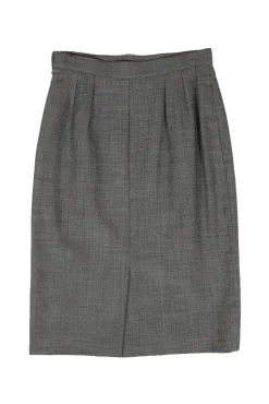 Yves Saint Laurent - Vintage Black & White Skirt Sz 8